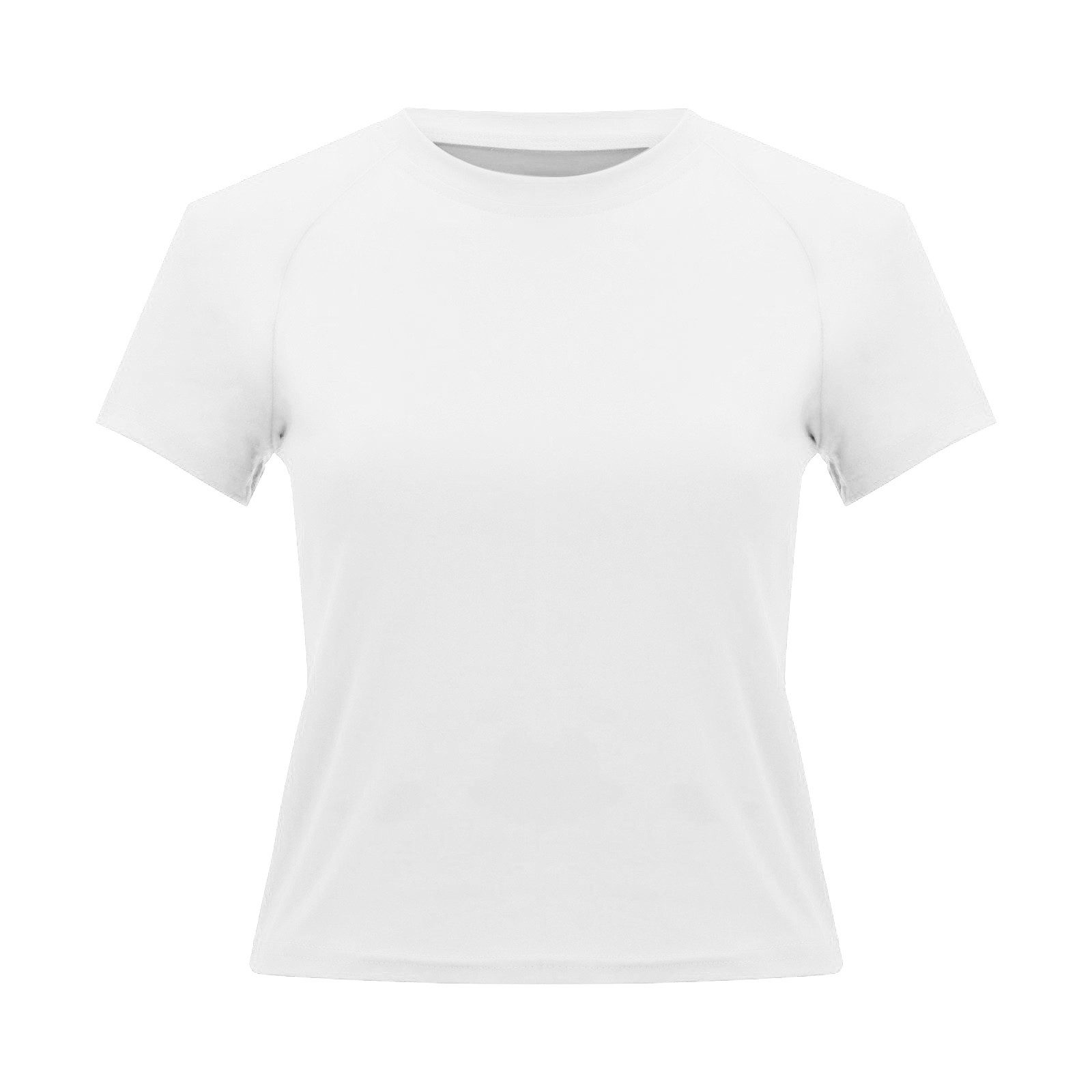 thumbnail image 5 of Camiseta de manga corta ajustada y moderna para mujer: corte ajustado y sexy, versátil con vaqueros/pantalones cortos, tejido suave para el verano, talla real, lavado en frío., 5 of 6